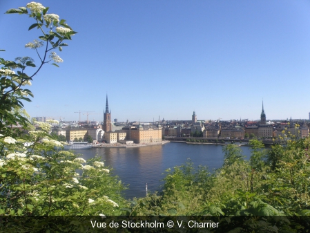 Vue de Stockholm V. Charrier